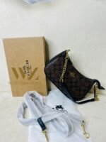 COACH  6603 𝐏𝐫𝐞𝐦𝐢𝐮𝐦 𝐋𝐚𝐝𝐢𝐞𝐬 𝐁𝐚𝐠 ⚡️  ✨ 𝐄𝐥𝐞𝐯𝐚𝐭𝐞 𝐲𝐨𝐮𝐫 𝐬𝐭𝐲𝐥𝐞 𝐰𝐢𝐭𝐡 𝐨𝐮𝐫 𝐏𝐫𝐞𝐦𝐢𝐮𝐦 𝐋𝐚𝐝𝐢𝐞𝐬 𝐁𝐚𝐠𝐬! 💫𝐂𝐫𝐚𝐟𝐭𝐞𝐝 𝐰𝐢𝐭𝐡 𝐞𝐥𝐞𝐠𝐚𝐧𝐜𝐞 𝐚𝐧𝐝 𝐝𝐞𝐬𝐢𝐠𝐧𝐞𝐝 𝐟𝐨𝐫 𝐭𝐡𝐞 𝐦𝐨𝐝𝐞𝐫𝐧 𝐰𝐨𝐦𝐚𝐧, 𝐭𝐡𝐞𝐬𝐞 𝐛𝐚𝐠𝐬 𝐚𝐫𝐞 𝐭𝐡𝐞 𝐩𝐞𝐫𝐟𝐞𝐜𝐭 𝐛𝐥𝐞𝐧𝐝 𝐨𝐟 𝐥𝐮𝐱𝐮𝐫𝐲 𝐚𝐧𝐝 𝐟𝐮𝐧𝐜𝐭𝐢𝐨𝐧𝐚𝐥𝐢𝐭𝐲. 𝐂𝐚𝐫𝐫𝐲 𝐲𝐨𝐮𝐫 𝐞𝐬𝐬𝐞𝐧𝐭𝐢𝐚𝐥𝐬 𝐢𝐧 𝐬𝐭𝐲𝐥𝐞 𝐰𝐡𝐞𝐫𝐞𝐯𝐞𝐫 𝐲𝐨𝐮 𝐠𝐨! 🌟  * Imported products. * Quality Controlled (QC )Finishing. * Very Own Unique Design. - Image 8